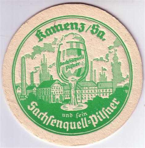 kamenz bz-sn sachsen rund 1a (215-kamenz sa-grn)